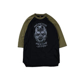 May club -【WESTRIDE】"DON'T FEAR" UNDER TEE  - OLIVE / BLACK